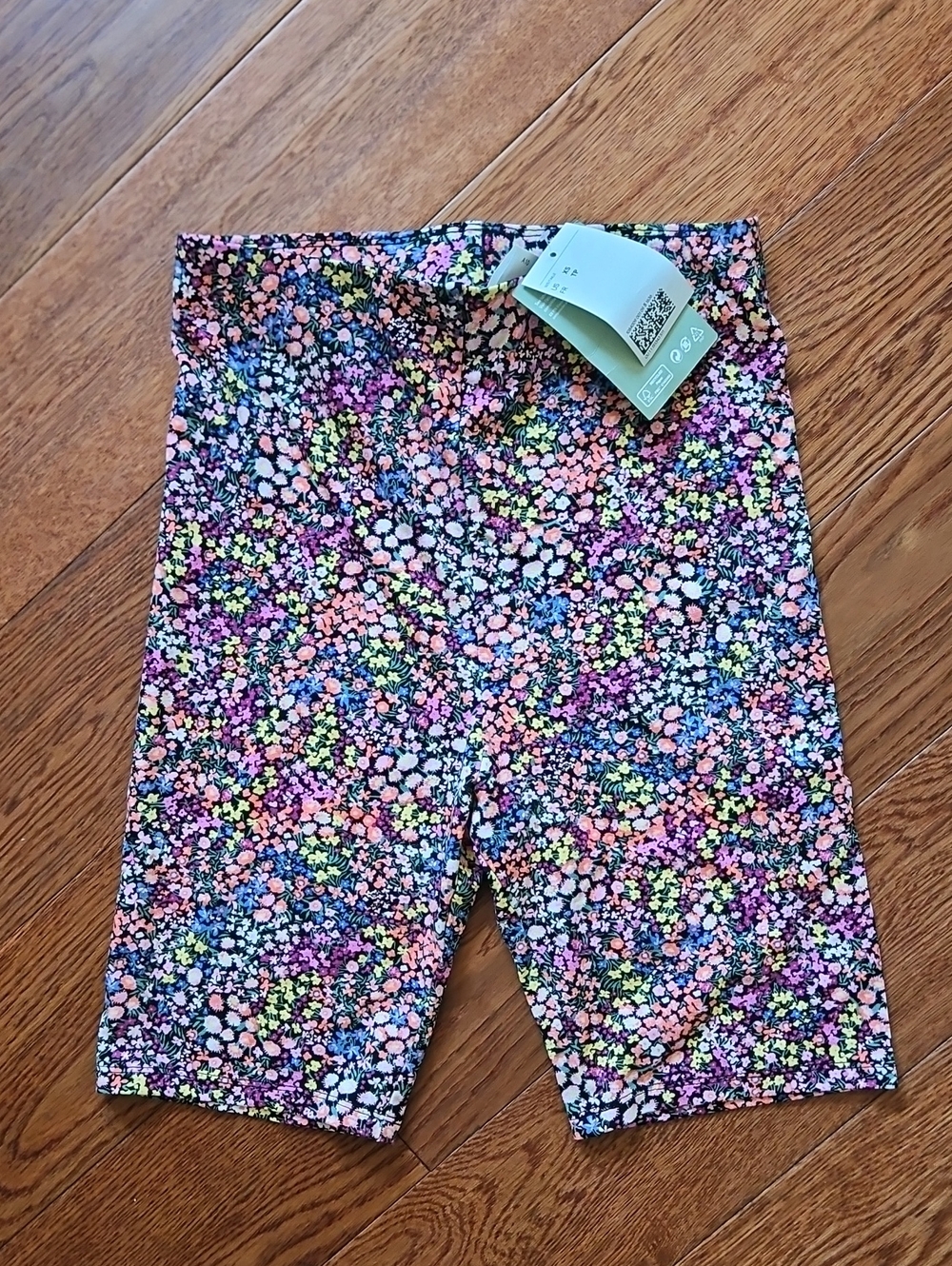 H&M Floral Print Bike Shorts - Multicolor